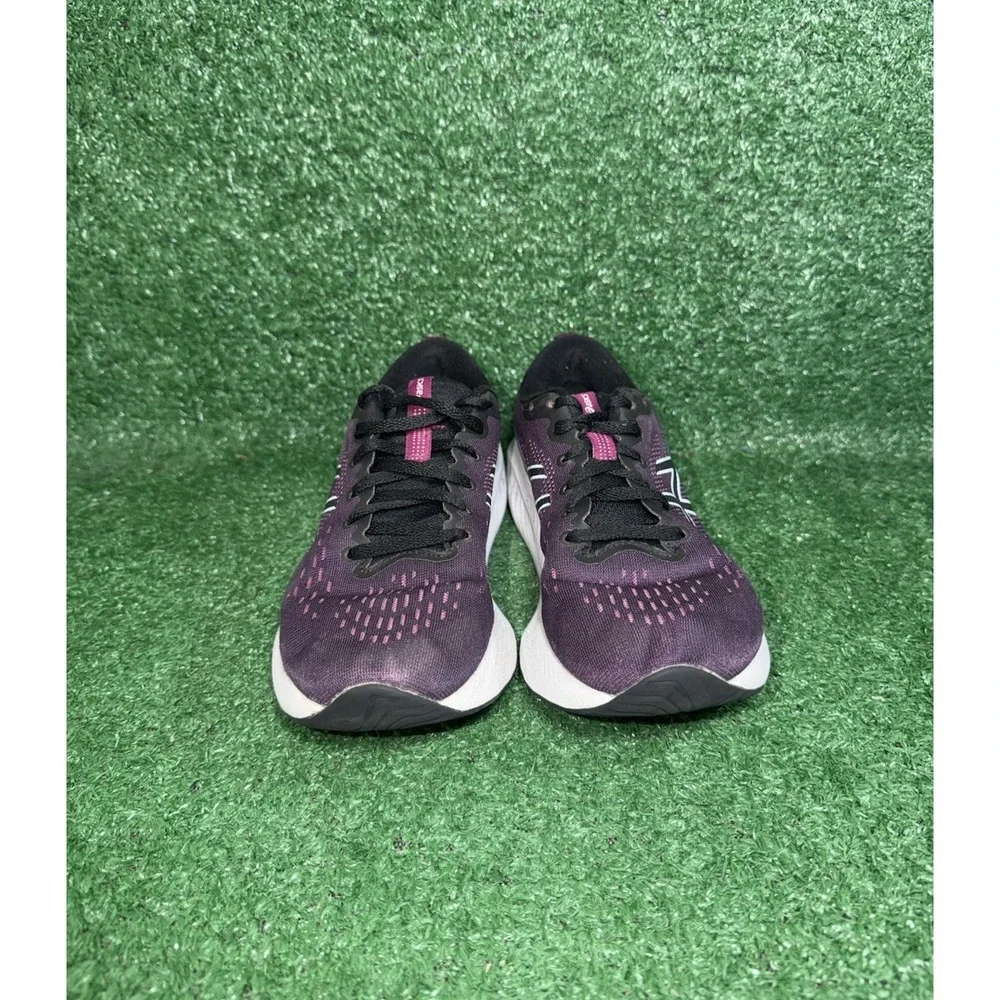 ASICS Women Size 7 Gel Excite 10 Black Purple Running Shoes Gym Sneaker 1012B418